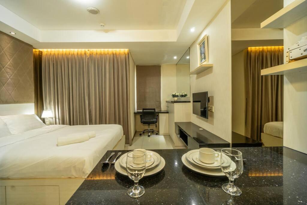 Modern & Comfy Studio In Central Jakarta, Scbd Jacarta Exterior foto